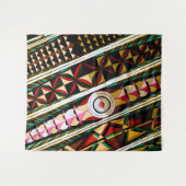 天井カラフル構スペインの造 タペストリー (正面(横))