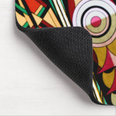 天井カラフル構スペインの造 マウスパッド (コーナー)