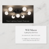 天井灯モダンの写真 – 名刺 (正面/裏面)