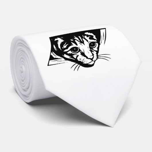 天井猫 ネクタイ (ロール)