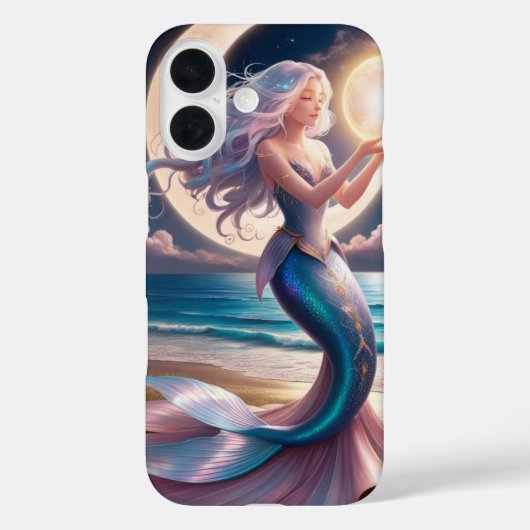 天人魚のiPhoneケース Case-Mate iPhoneケース (裏面)