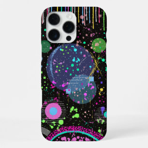 天体のお祝い: マキシマリスト抽象芸術 iPhone 16 PRO MAXケース