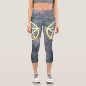 天体のエレガンス：パールペンタグラム カプリレギンス (正面)