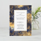 天体の宇宙の星と惑星結婚の 招待状 (スタンド正面)