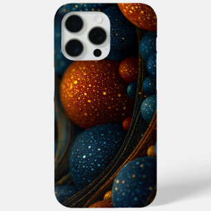 天体の流れ:抽象芸術の球を運動中 iPhone 15 PRO MAXケース