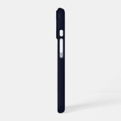 天体の調和 - グリッドの中の光 iPhone 16ケース (左側面)