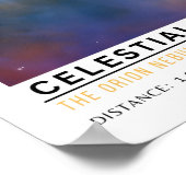 天体の雲景宇宙教育 ポスター (角)