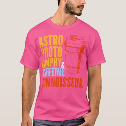 天体イメージング 天体写真 天体撮影 Tシャツ (正面)