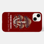 天体キノコ星座宇宙 Case-Mate iPhoneケース (裏面 (横))