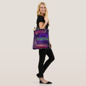 天体クリスマストートバッグ トートバッグ (モデル)