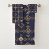 天体グリッド バスタオルセット (インサイチュ)