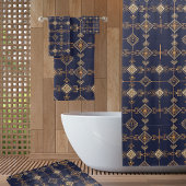 天体グリッド バスタオルセット