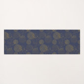 天体グリッド ヨガマット (裏面(横))