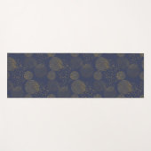 天体グリッド ヨガマット (正面(横))