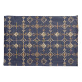 天体グリッド 枕カバー (裏面)