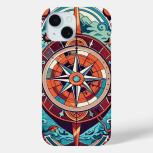 天体コンパス iPhone 15ケース
