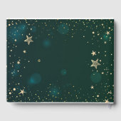 天体ゴールドサンアンドムーン星グリーン ゲストブック (裏面)
