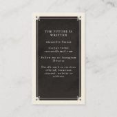 天体タロット著者名刺書 名刺 (裏面)