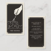 天体タロット著者名刺書 名刺 (正面/裏面)