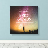 天体チャーム#1 (12x12) キャンバスプリント (インサイチュ (ウッドフロア))