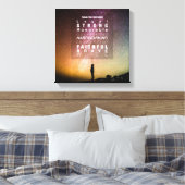 天体チャーム#2 (12x12) キャンバスプリント (インサイチュ (寝室))