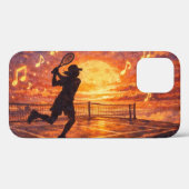 天体テニス iPhone 12 Pro カバー (裏面 (横))