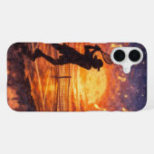 天体テニス iPhone 16 カバー (裏面横)