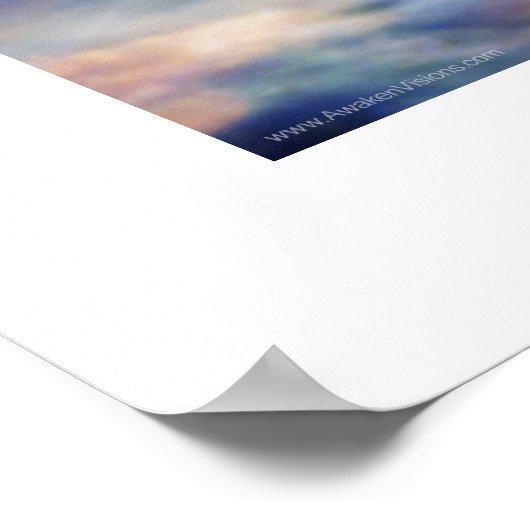 天体ハート ポスター (角)