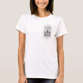 天体ハーモニーバランスカップル Tシャツ (正面)