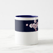 天体バブル ツートーンマグカップ (中央)