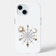 天体バランス曼荼羅 iPhone / iPad カバー