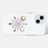 天体バランス曼荼羅 iPhone / iPad カバー (裏面 (横))