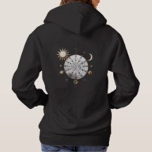 天体バランス曼荼羅Tシャツ