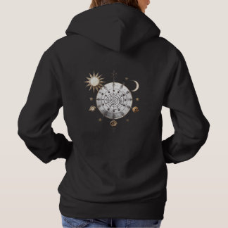 天体バランス曼荼羅Tシャツ パーカ