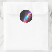 天体ファンタジーブラックホール ラウンドシール (バッグ)