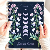 天体フローラ月相名前をカスタムする プランナー手帳