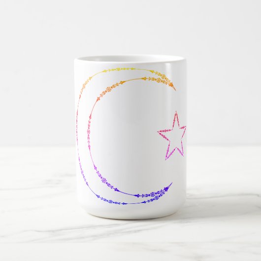 天体プリズム コーヒーマグカップ (中央)