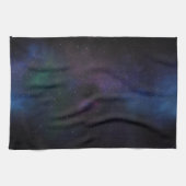 天体ベール星雲銀河星野コズミック キッチンタオル (横)