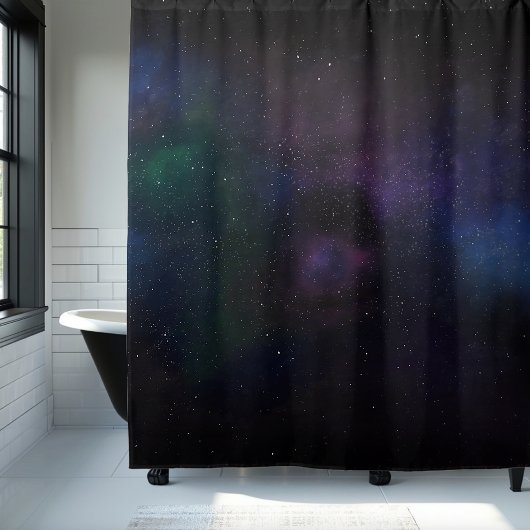 天体ベール星雲銀河星野コズミック シャワーカーテン