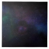 天体ベール星雲銀河星野コズミック タイル (正面)