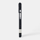 天体レイヴン ダークアカデミア モノグラム iPhone 16ケース (左側面)