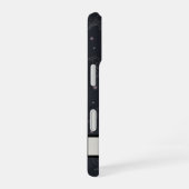 天体レイヴン ダークアカデミア モノグラム iPhone 16ケース (右側面)