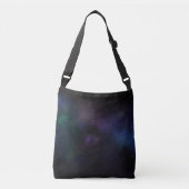 天体ヴェール星雲銀河星野コズミック クロスボディバッグ (正面)