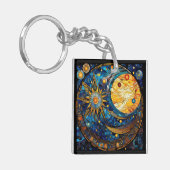 天体体キーチェーン キーホルダー (正面左)