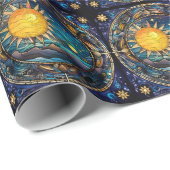 天体体包装紙 ラッピングペーパー (ロールコーナー)