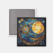 天体体磁石 マグネット (正面/裏面)