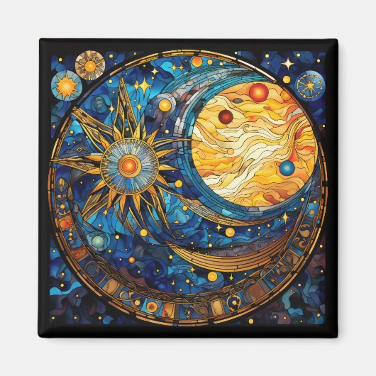 天体体磁石 マグネット (正面)