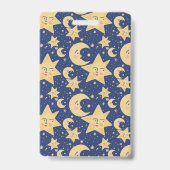 天体先生IDバッジ – カスタマイズ可能DesBadge バッジ (裏面)