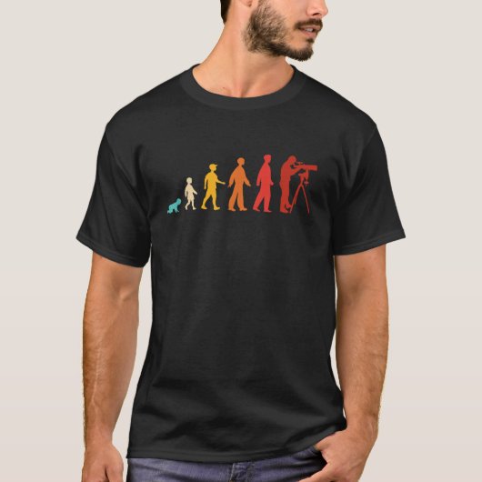天体写真の進化 天体惑星 植物 ファ Tシャツ (正面)