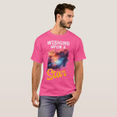 天体写真天文学宇宙カメラ Tシャツ (正面フル)